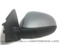 Specchio Retrovisore Lancia Y 2010-2011 Destro Meccanico Calotta Da Verniciare
