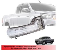 Specchio retrovisore laterale RH LED uso lampada direzione per Toyota Hilux...