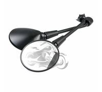 Specchio Retrovisore Laterale Rotondo Per Scooter LIBERTY 50 125 150 200 Nero