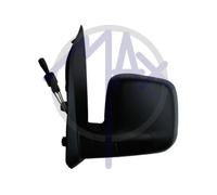 SPECCHIO RETROVISORE MECCANICO PER FIAT FIORINO DAL 2008 SINISTRO NERO