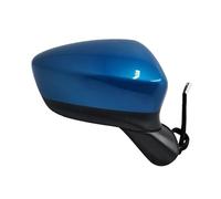 Specchio Retrovisore Meccanico Per Mazda CX5 2012-2015 8Pins Car Rear View Specchio Montaggio Elettrico Sterzo Pieghevole Regolazione Lampada Disappannamento(Blue R)