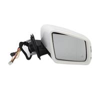 Specchio Retrovisore Meccanico Per Mercedes Per Benz X164 W164 GL320 ML320 ML63 ML350 1648105193 Indicatori Di Direzione Luci Vetro Blind Spot Porta Laterale(Black R)