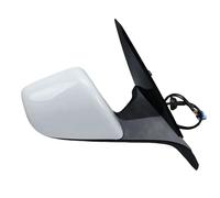 Specchio Retrovisore Meccanico Per Tesla Per Modello Y 2020-2024 13 Fili Porta Specchio Laterale Montaggio Con Deflettore Nessuna Etichetta Senza Oculare(White R)