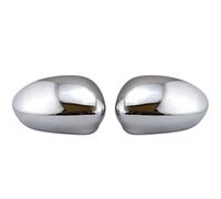 Specchio retrovisore Per Fiat 500 2007-2019 per Punto per Evo per cromato RHD LHD Calotta copri specchietto retrovisore laterale(Chrome)
