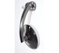 Specchio Retrovisore Per Manubrio Montana Evo, Anodizzato, Colore Nero