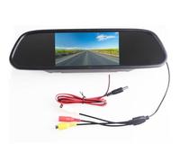 Specchio Retrovisore Per Telecamera Di Retromarcia Monitor Per Specchietto Retrovisore Lettore DVD Audio Per Auto 5,0 Pollici TFT LCD A Colori 5,0 Pollici
