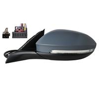 Specchio Retrovisore Ribaltabile per Volkswagen T-Roc Dal 2021 13+2 Pin Sinistro