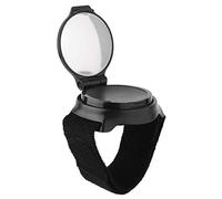 Specchio retrovisore rotativo per bicicletta Keenso 360 gradi di sicurezza Polsino per bicicletta Specchio retrovisore Cinturino da polso Accessori per bici