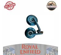 Specchio retrovisore Royal Enfield barra nera per meteor 350 classic bullet...