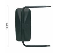 Specchio retrovisore sinistro Ama 270mm con coppa e braccio Made in Italy