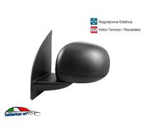 SPECCHIO RETROVISORE SINISTRO ELETTRICO 3 PIN CALOTTA NERA FIAT PANDA 01/2012->