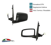 SPECCHIO RETROVISORE SINISTRO ELETTRICO 5PIN ADATTO A FIAT PANDA 169 09/2003->73