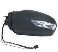 SPECCHIO RETROVISORE SINISTRO ELETTRICO TERMICO ASFERICO RIBALTABILE CON FANALINO CON PRIMER 2004>