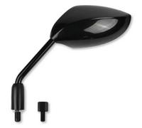 Specchio Sport sinistra M8/M10 ovale nero