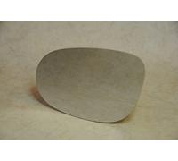 Specchio Retrovisore specchietto esterno - Destro, Solo Vetro con Biadesivo, Asferico, Cromato, Compatibile con Lancia YPSILON dal 2011