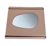 Specchio Retrovisore specchietto esterno - Sinistro, Solo Vetro con Biadesivo, R.1350, Cromato, Compatibile con Aprilia Atlantic
