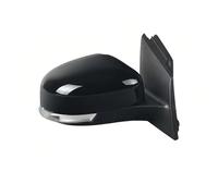 Specchio Retrovisore Specchietto Retrovisore Lato Destro A 6/8 Pin Per Ford Per Focus MK3 2011-2018 Argento Con Riscaldamento Stile Europeo(Black right)