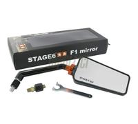 Specchio retrovisore STAGE 6 F1-Look destra, carbon look lucido