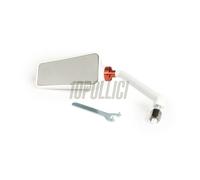 Specchio retrovisore STAGE 6 F1-Look sinistra, bianco