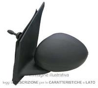 Specchio Retrovisore Toyota Aygo 2005-2014 Destro Meccanico Calotta Nera