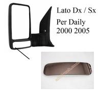 SPECCHIO RETROVISORE VETRO PICCOLO ADATTO A PER IVECO DAILY 00/06 500371329