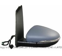 Specchio Retrovisore Volkswagen Touran 2010 Elett. Term. Rib. Sinistro
