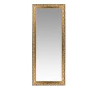 Specchio rettangolare con cornici dorate, 60x145 cm