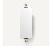 Specchio rettangolare girevole H106,5 cm Cassandre Grigio TU