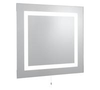 Specchio rettangolare LED per bagno - Vetro specchiato, IP44