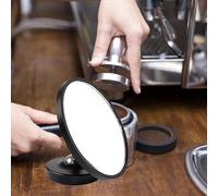 Specchio riflettente per l'osservazione della portata. Specchio con lente