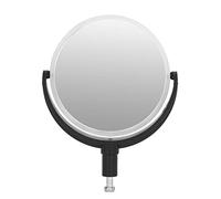 Specchio riflettente per microscopio, raccolta della luce, percorso che cambia, riflettore concavo piano per microscopio biologico per XSP 00 XSP 02 XSP 06 Series Resir in acciaio (Staffa in plastica)