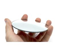 Specchio rotondo in vetro convesso, 100 mm, diametro: 100 mm, lunghezza focale, 2,5 mm, spessore: circa