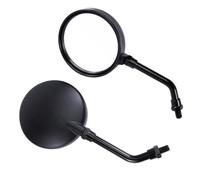 Specchio Rotondo Nero Per Moto 2 Pezzi Adatto Per La Maggior Parte Degli Specchietti Retrovisori Laterali Con Diametro Del Filo Di 10 Mm Per Kawasaki Z1 KZ900 KZ900-A4