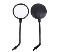 Specchio Rotondo Nero Per Moto 2 Pezzi Adatto Per La Maggior Parte Degli Specchietti Retrovisori Laterali Con Diametro Del Filo Di 10 Mm Per Kawasaki Z1 KZ900 KZ900-A4