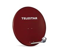Specchio SAT Telestar, in alluminio, 60 cm - Antenna satellitare Offset Telestar, Alluminio Rosso, ý 60 cm