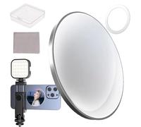 Specchio selfie, specchio per il retro del telefono - Specchio magnetico per telefono,Schermo Vlog Scherroring Strumento portatile ad alta definizione 2.2 pollici per vlogging video di creazione di co