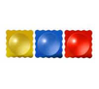 Specchio Sensoriale a Bolle da Parete 3 Pezzi di Decorazione d'Angolo