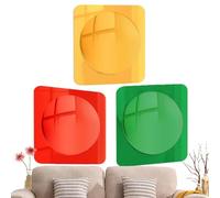 Specchio sensoriale a parete Divertenti Giocattoli 3 Pezzi Per Educazione E | Decorazione Murale Con Specchio A Bolle In Acrilico Trasparente Per Cameretta Giocattolo educativ