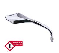 Shin Yo Specchietto da manubrio Imperia per Yamaha Destro Argento