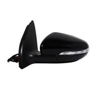 Specchio Specchietto Accessori Specchietti Retrovisori Laterali Auto Per VW Per Scirocco 2009-2018 Indicatori Direzione Pieghevoli Riscaldati Specchietto Retrovisore Esterno(Black1,9Wire Left)