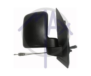 SPECCHIO SPECCHIETTO RETRO MECCAN TRANSIT/TOURNEO CONNECT 02>09 DX NR BRAC CORTO