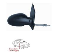 SPECCHIO SPECCHIETTO RETROVISORE DX MECCANICO NERO SMART FORTWO DAL 1998 AL 2006