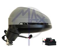SPECCHIO SPECCHIETTO RETROVISORE ELE AUDI A4 15 SX VERNICIAB C/FAN RIP MEM 13PIN