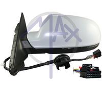 SPECCHIO SPECCHIETTO RETROVISORE ELETTR A3 10>12 SX VERNICIABI C/FANA 8PIN 5PORT