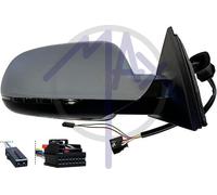 SPECCHIO SPECCHIETTO RETROVISORE ELETTR AUDI A4 10>15 DX VERNICIAB C/FAN RIPIEGA