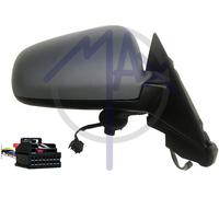 SPECCHIO SPECCHIETTO RETROVISORE ELETTRICO AUDI A3 03>08 DX VERNICIABILE 3 PORTE