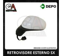 Specchio Specchietto Retrovisore Elettrico Esterno Sinistro SX Seat Leon 05-09
