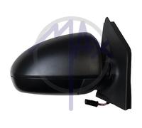 SPECCHIO SPECCHIETTO RETROVISORE ELETTRICO SMART FORTWO 07>15 DX NERO TERMI 5PIN
