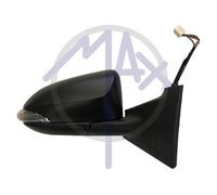SPECCHIO SPECCHIETTO RETROVISORE ELETTRICO TOYOTA COROLLA 11>14 DX NERO TER 7PIN