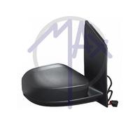 SPECCHIO SPECCHIETTO RETROVISORE ELETTRICO VW CADDY 15>20 DX NERO TERMICO 5PIN